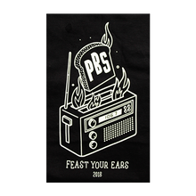 Load image into Gallery viewer, 2018 Radio Festival Womens Tee - &#39;Feast Your Ears&#39;